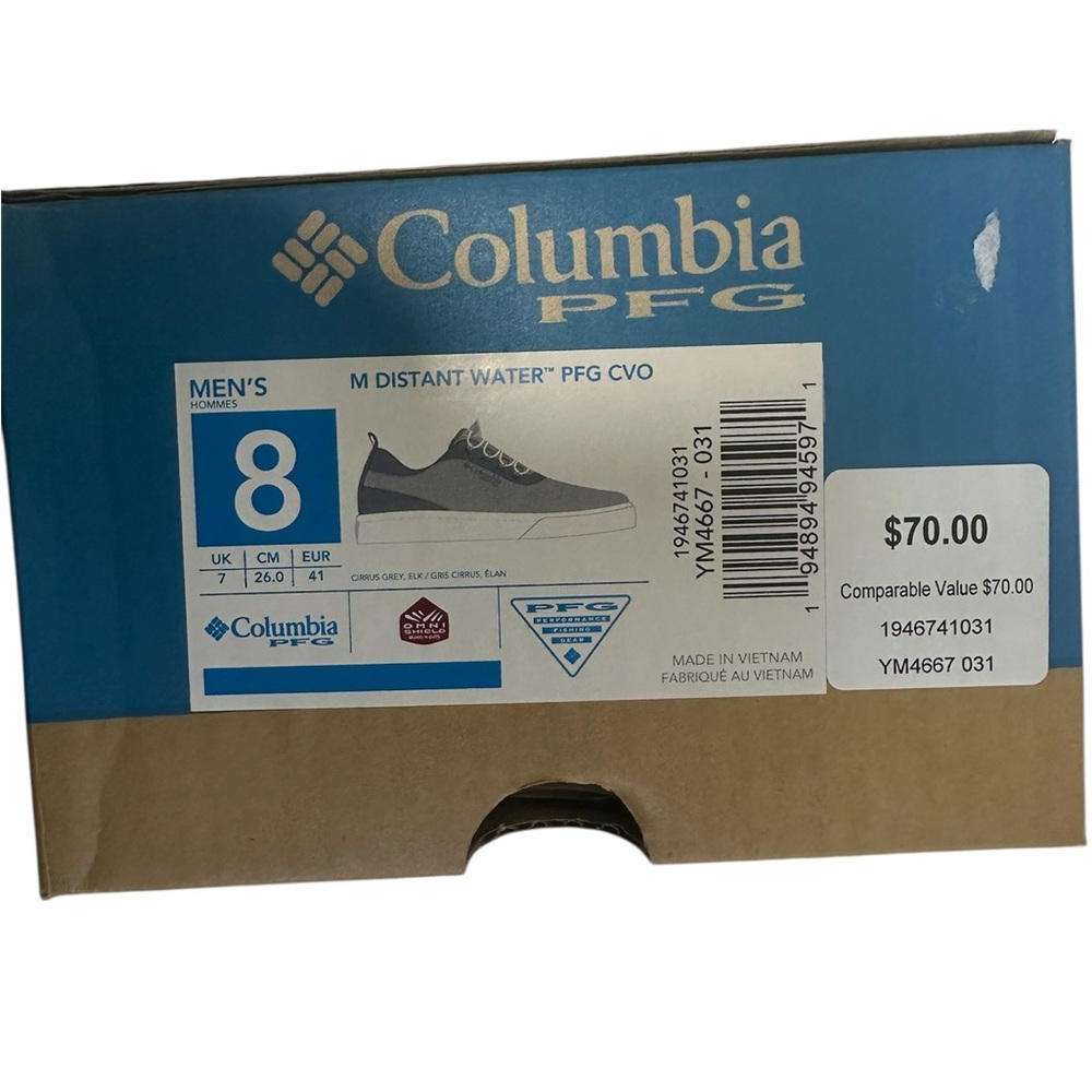 Columbia Men's Distant Water PFG Shoes
Size 8 - Picture 7 of 9